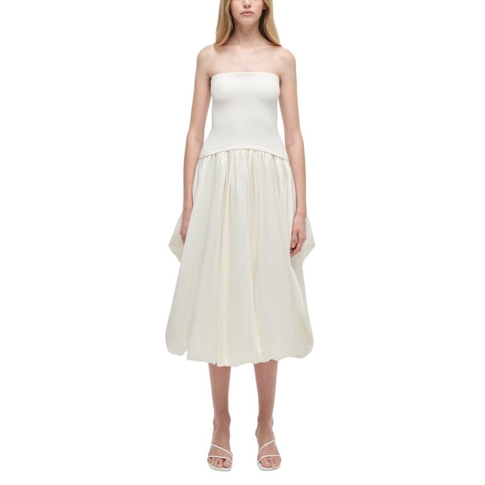 Simkhai Womens  Izzy Midi Dress, White
